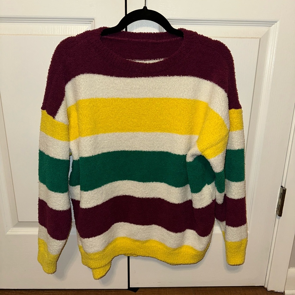 Boutique Mardi Gras sweater